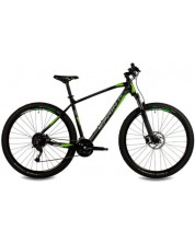 Планински велосипед със скорости SPRINT - Apolon MTB, 29", 480 mm, черно/сиво/зелено -1