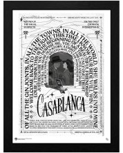 Плакат с рамка GB eye Movies: Casablanca - Casablanca