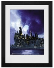 Плакат с рамка GB eye Movies: Harry Potter - Hogwarts Painted -1