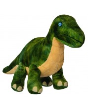 Плюшена играчка Wild Planet - Динозавър Бронтозавър, 40 cm