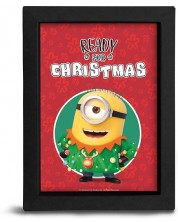 Плакат с рамка The Good Gift Animation: Minions - Ready for Christmas -1