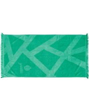 Плажна кърпа Ysatis - Зелена, 90 x 170 cm