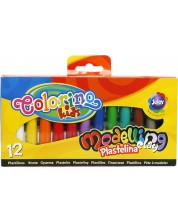 Пластилин Colorino Kids - 12 цвята -1