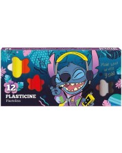 Пластилин Colorino - Stitch, 12 цвята -1