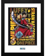 Плакат с рамка GB eye Animation: One Piece - Luffy in Wano