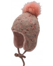 Плетена зимна шапка Sterntaler - Момиче, 47 cm, 9-12 м -1