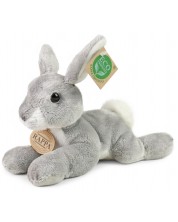 Плюшена играчка Rappa Еко приятели - Сиво зайче, 22 cm -1
