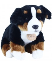 Плюшена играчка Rappa Еко приятели - Куче Бернски зененхунд, седящо, 25 cm -1