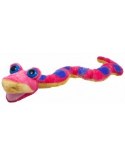 Плюшена играчка Амек Тойс - Змия, розова, 114 сm -1