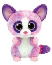 Плюшена играчка TY Toys - Бебе галаго Becca, розово, 15 cm -1