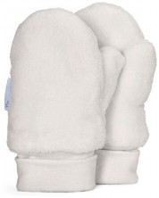 Плюшени детски ръкавици с един пръст Sterntaler - 12-18 месеца, екрю -1