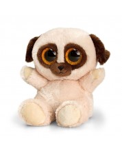 Плюшена играчка Keel Toys Animotsu - Кученце мопс, 15 cm -1