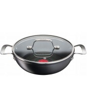 Плитка тенджера Tefal - Unlimited G2557172, 26 cm, черна -1