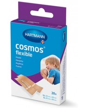 Cosmos Flexible Пластири, 2 размера, 20 броя, Hartmann -1