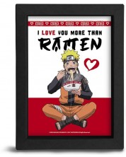 Плакат с рамка The Good Gift Animation: Naruto - I love you more than ramen