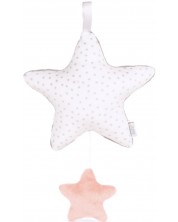 Плюшена латерна Tedsy - Звезда, 28 cm, розова -1