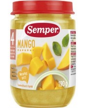 Плодово пюре Semper - Манго, 190 g -1