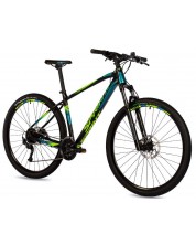 Планински велосипед SPRINT - Apolon MTB, 29"x480, черно/циан/зелено -1