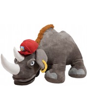 Плюшена играчка Амек Тойс - Носорог с шапка, 65 cm -1