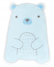 Плюшена възглавница-играчка KikkaBoo - Bear with me, синя -1