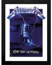 Плакат с рамка GB eye Music: Metallica - Ride the Lightning -1