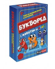 Настолна игра PlayLand: Букворед с животни за деца - Детска -1