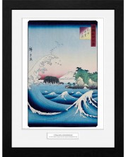 Плакат с рамка GB eye Art: Hiroshige - The Seven Ri Beach