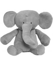 Плюшена играчка Jollein - Elephant Storm Grey -1