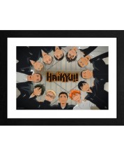 Плакат с рамка GB eye Animation: Haikyu!! - Karasuno Fight