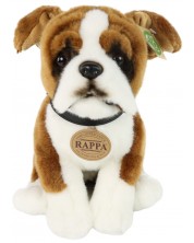 Плюшена играчка Rappa Еко приятели - Куче Боксер, седящ, 27 cm -1