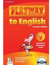 Playway to English 1: Английски език (материали за учителя + CD)