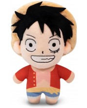 Плюшена фигура ABYstyle Animation: One Piece - Monkey D. Luffy, 15 cm
