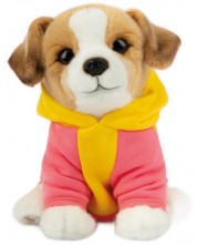 Плюшена играчка Studio Pets - Куче Джак Ръсел със суитшърт, Джаки, 23 cm