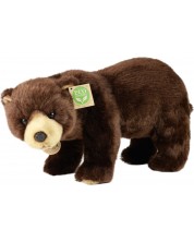 Плюшена играчка Rappa Еко приятели - Кафява мечка, стояща, 40 cm -1
