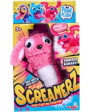 Плюшена играчка Simba Toys - ScreamerZ, Крещящ заек -1