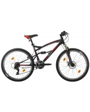 Планински велосипед BIKE SPORT - Parlax 26"x 430, черен