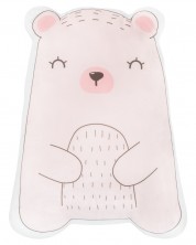 Плюшена възглавница-играчка KikkaBoo - Bear with me, розова -1