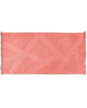 Плажна кърпа Ysatis - Розова, 90 x 170 cm -1