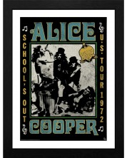 Плакат с рамка GB eye Music: Alice Cooper - School's out Tour