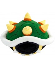 Плюшена фигура Tomy Games: Mario Kart - Bowser's Shell, 23 cm