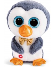 Плюшена играчка Nici Glubschis - Коледен пингвин, 15 cm -1