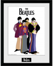 Плакат с рамка GB eye Music: The Beatles - Yellow Submarine Group -1
