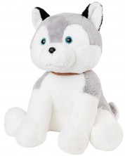 Плюшена играчка Амек Тойс - Куче Хъски, 55 cm
