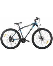 Планински велосипед със скорости SPRINT - Hunter, 29", 480 mm, тъмносин/сив -1
