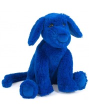 Плюшена играчка Moulin Roty - Куче, синьо, 36 cm -1