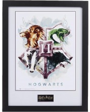 Плакат с рамка GB eye Movies: Harry Potter - Hogwarts -1