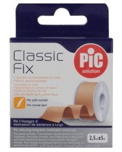 Classic Fix Пластир на ролка, 2.5 cm х 5 m, 1 брой, Pic Solution -1