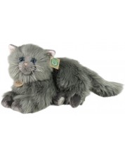 Плюшена играчка Rappa Еко приятели - Персийска котка, лежаща, 30 cm -1