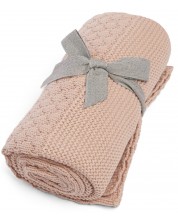 Плетено одеяло Mamas & Papas - Bubble Pink, 70 х 90 cm