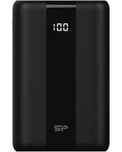 Портативна батерия Silicon Power - QX55, 30000 mAh, черна -1